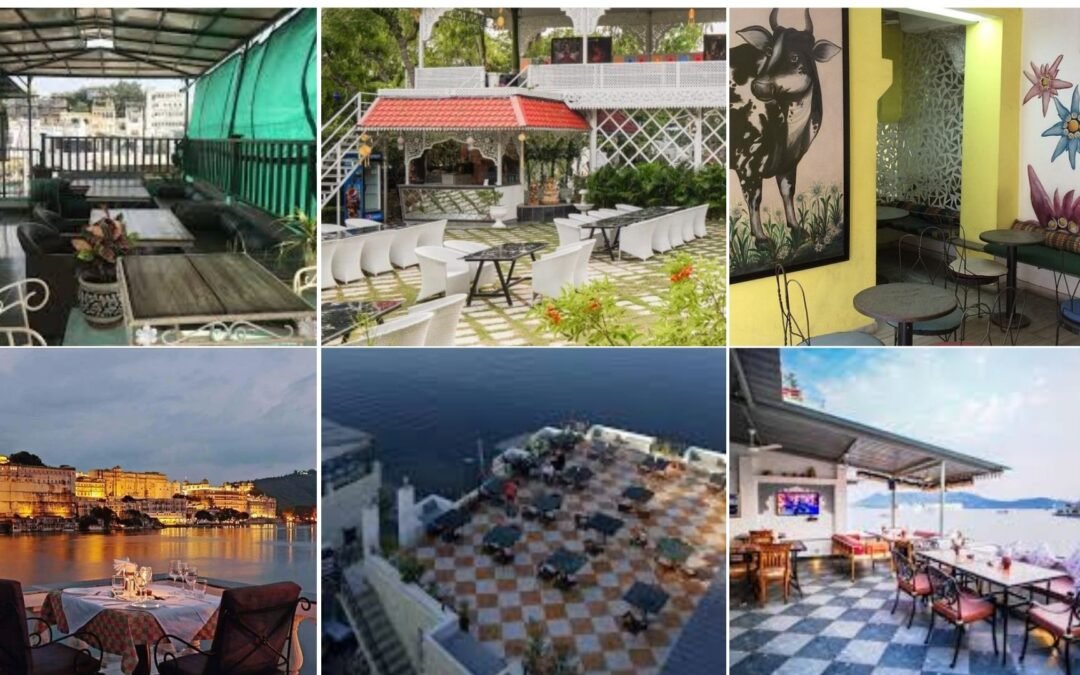 Best Cafes in Lake View in Udaipur